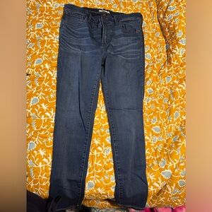 Madewell skinny jeans roadtripper